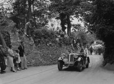 Frazer-Nash BMW 315/40 of AE Frost competing in the MCC Torquay Rally, 1938. Artist: Bill Brunell