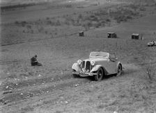 Frazer-Nash BMW 319/55 at the London Motor Club Coventry Cup Trial, Knatts Hill, Kent, 1938. Artist: Bill Brunell