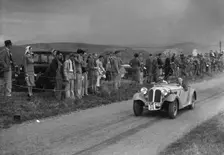 Frazer-Nash BMW 319/55 of EN Leon at the Bugatti Owners Club Lewes Speed Trials, Sussex, 1937. Artist: Bill Brunell