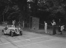 Frazer-Nash BMW 319/55 of LG Johnson, winner of a premier award at the MCC Torquay Rally, July 1937. Artist: Bill Brunell