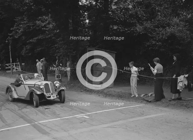 Frazer-Nash BMW 319/55 of LG Johnson, winner of a premier award at the MCC Torquay Rally, July 1937. Artist: Bill Brunell.