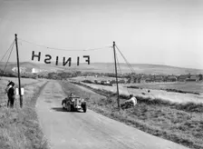 Frazer-Nash BMW 328 of EN Leon at the Bugatti Owners Club Lewes Speed Trials, Sussex, 1937. Artist: Bill Brunell