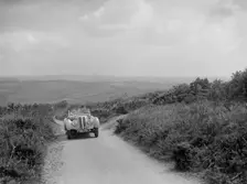 Frazer-Nash BMW of CRY King competing in the MCC Torquay Rally, 1938. Artist: Bill Brunell