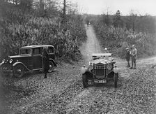 Frazer-Nash Boulogne of DS Hopkins competing in the Inter-Varsity Trial, November 1931. Artist: Bill Brunell