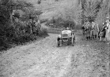 Frazer-Nash Boulogne Vitesse of RL Bellamy taking part in the Inter-Varsity Trial, 1930. Artist: Bill Brunell