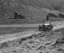Frazer-Nash of Aldy Aldington competing in the MCC Sporting Trial, Litton Slack, Derbyshire, 1930. Artist: Bill Brunell
