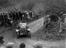 Frazer-Nash of JE Ackery competing in the MCC Lands End Trial, 1935. Artist: Bill Brunell