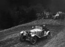 Frazer-Nash Super Sports of KM Roberts competing in the MCC Edinburgh Trial, 1938. Artist: Bill Brunell