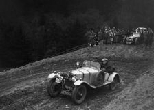 Frazer-Nash Super Sports of KM Roberts competing in the MCC Edinburgh Trial, 1938. Artist: Bill Brunell