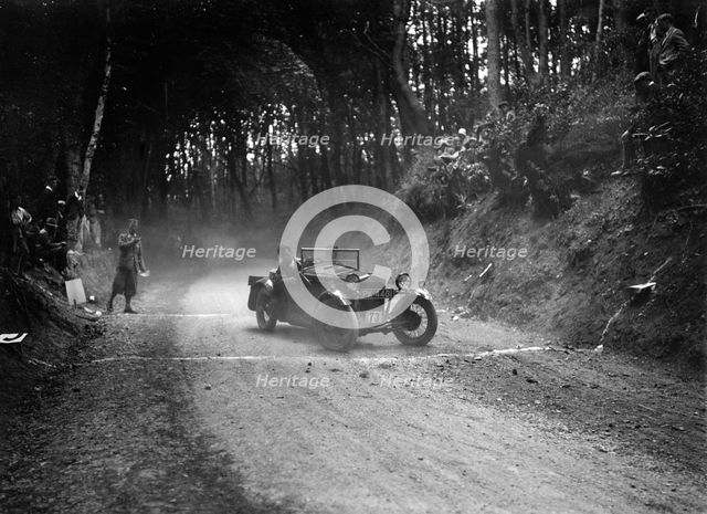 Frazer-Nash Super Sports of WW Inderwick taking part in a motoring trial, c1930s. Artist: Bill Brunell.