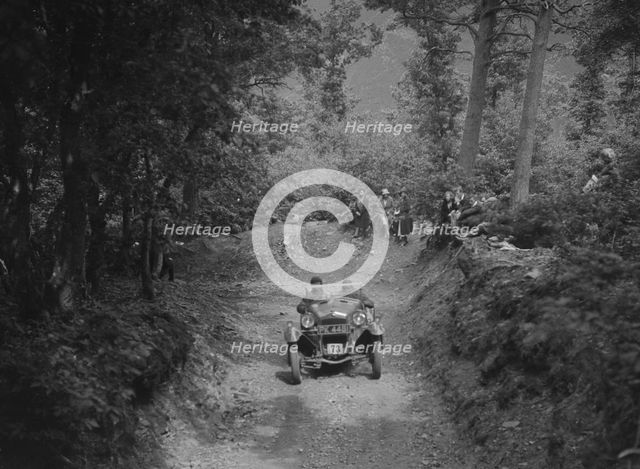 Frazer-Nash Super Sports taking part in a motoring trial, c1930s. Artist: Bill Brunell.