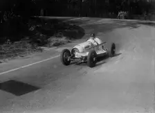 Frazer-Nash racing at Donington Park, Leicestershire, c1930s. Artist: Bill Brunell