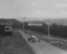 Frazer-Nash Union Special of RGJ Nash, MAC Shelsley Walsh Speed Hill Climb, Worcestershire, 1935. Artist: Bill Brunell