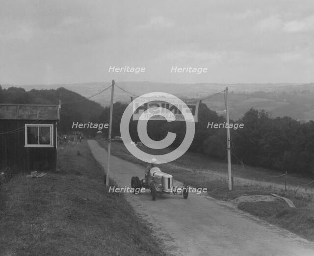 Frazer-Nash Union Special of RGJ Nash, MAC Shelsley Walsh Speed Hill Climb, Worcestershire, 1935. Artist: Bill Brunell.