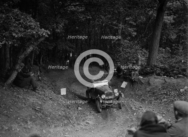Frazer-Nash Vitesse taking part in a motoring trial, c1930s. Artist: Bill Brunell.
