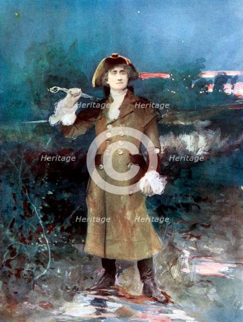 Fred Terry in Change Alley, c1902.Artist: Ellis & Walery