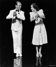 Fred Astaire (1899-1987) and Eleanor Powell in Broadway Melody, 1940. Creator: Unknown