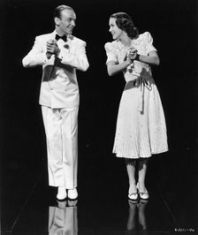 Fred Astaire (1899-1987) and Eleanor Powell in Broadway Melody, 1940