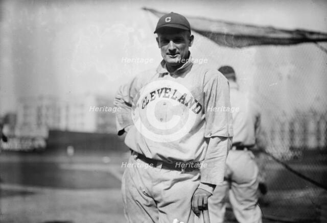 Fred Blanding, Cleveland AL (baseball), c1912. Creator: Bain News Service.