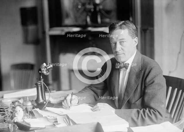 Fred C. Wolcott, 1917 or 1918. Creator: Unknown.