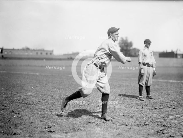 Fred House, Detroit Al (Baseball), 1913. Creator: Harris & Ewing.