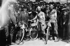 Fred Scherer & Walt Wiley, 1913. Creator: Bain News Service