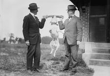 Fred Schnell [and] Ardolph Kline, between c1910 and c1915. Creator: Bain News Service