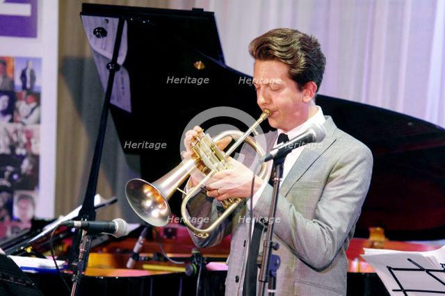 Freddie Gavita, Watermill Jazz Club, Dorking Surrey, 24 Sept 2019. Creator: Brian O'Connor.