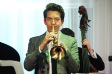 Freddie Gavita, Watermill Jazz Club, Dorking, Surrey, 3 Sept 2019. Creator: Brian O'Connor
