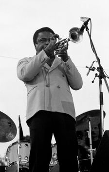 Freddie Hubbard, Knebworth Jazz Festival, Hertfordshire, July 1982. Artist: Brian O'Connor