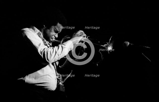 Freddie Hubbard, Roundhouse, London, November 1977.    Artist: Brian O'Connor.