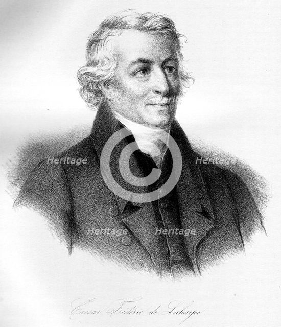 Frédéric-César de La Harpe (1754-1838), 1871. Artist: Hasler, Johann Friedrich (1808-1871)