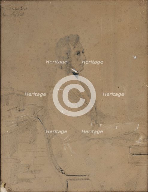 Frédéric Chopin at piano.