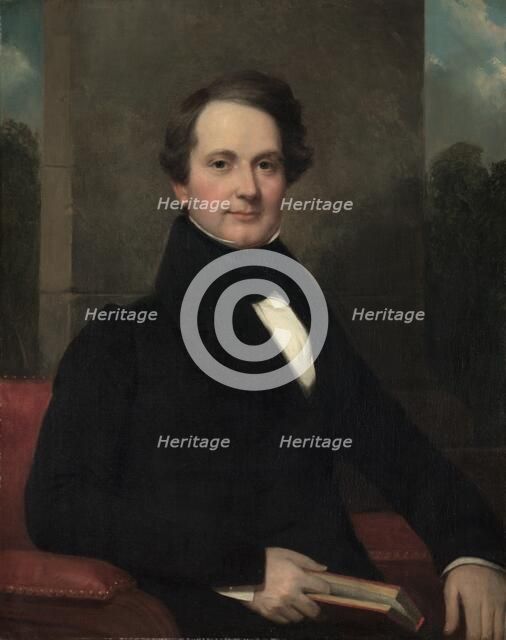 Frederic Betts; Mary Ward Betts, 1830s. Creator: Henry Inman (American, 1801-1846).