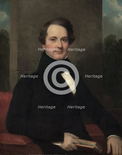 Frederic Betts; Mary Ward Betts, 1830s. Creator: Henry Inman (American, 1801-1846).