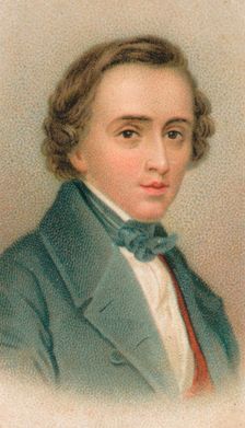 Frederic Francois Chopin (1810-1849), Polish composer, 1911