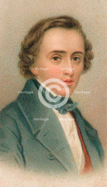 Frederic Francois Chopin (1810-1849), Polish composer, 1911. Artist: Unknown