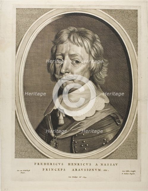Frederic Henry of Nassau, n.d. Creator: Cornelis de Visscher.
