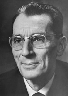 Frederic Joliot, French physicist. Creator: Unknown