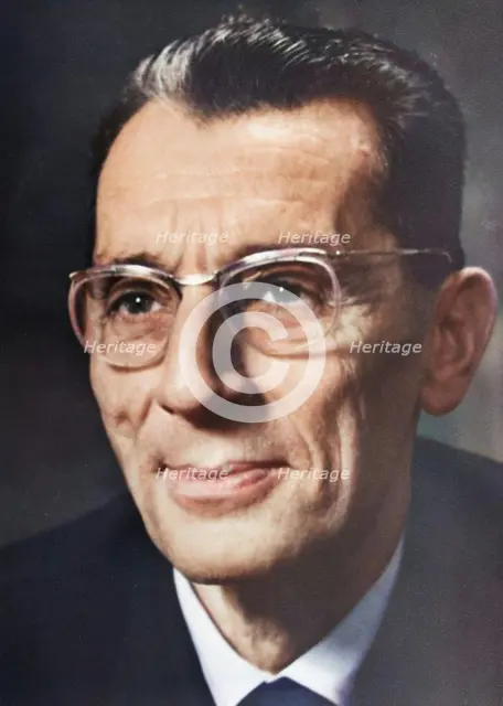 Frederic Joliot, French physicist. Creator: Unknown.
