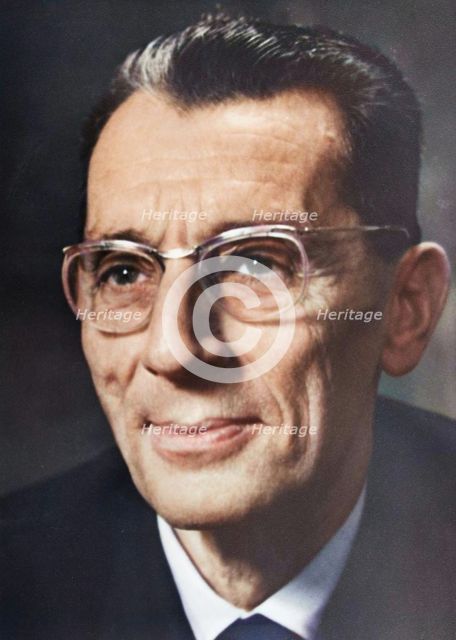 Frederic Joliot, French physicist. Creator: Unknown.