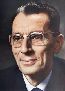 Frederic Joliot, French physicist. Creator: Unknown