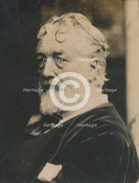 'Frederic Leighton', (1830-1896), 1st Baron Leighton, famous painter, 1894-1907. Artist: Unknown.