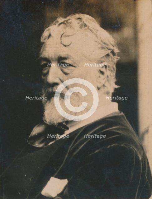 'Frederic Leighton', (1830-1896), 1st Baron Leighton, famous painter, 1894-1907. Artist: Unknown.