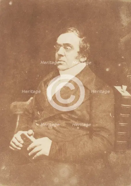 Frederic Monod (Paris), 1843-47. Creators: David Octavius Hill, Robert Adamson, Hill & Adamson.