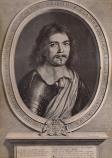 Frederic Maurice de la Tour d'Auvergne, Duke of Bouillon, French soldier, 17th century (1894). Artist: Robert Nanteuil