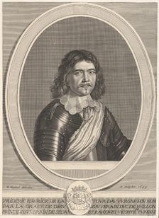 Frédéric-Maurice de la Tour d'Auvergne, duc de Bouillon, 1649. Creator: Robert Nanteuil