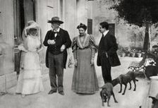 Frederic Mistral, French writer, 1906