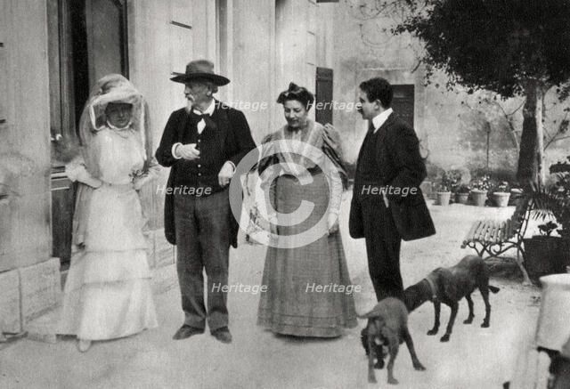 Frederic Mistral, French writer, 1906. Artist: Unknown