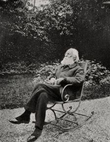 Frederic Passy, French economist and writer, 1901